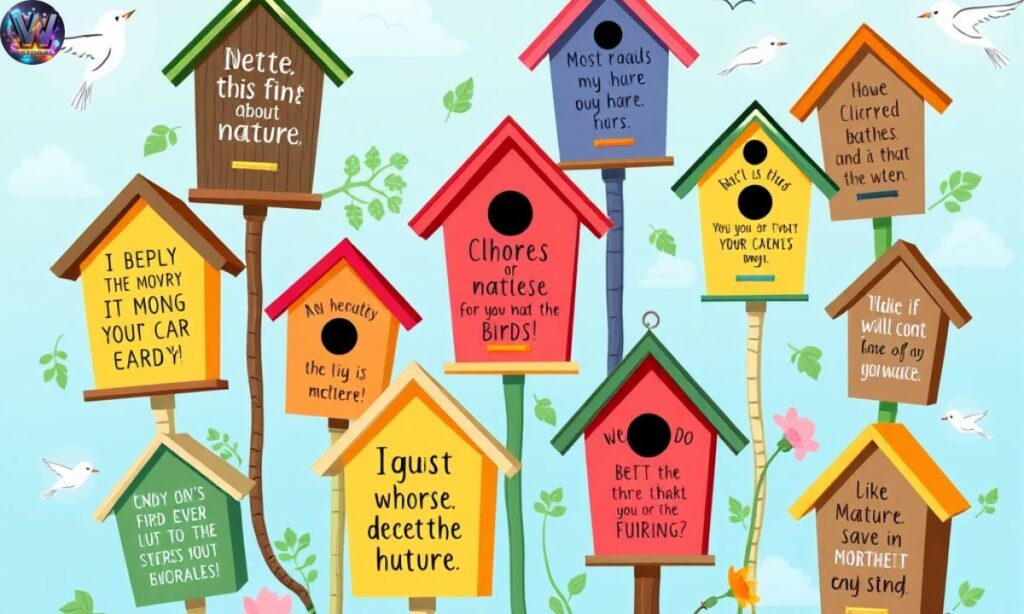 250+ Funny & Creative Birdhouse Quotes