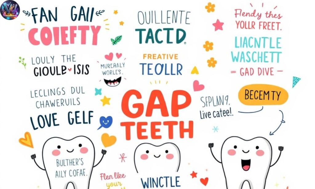 250+ Funny & Creative Gap Teeth Quotes