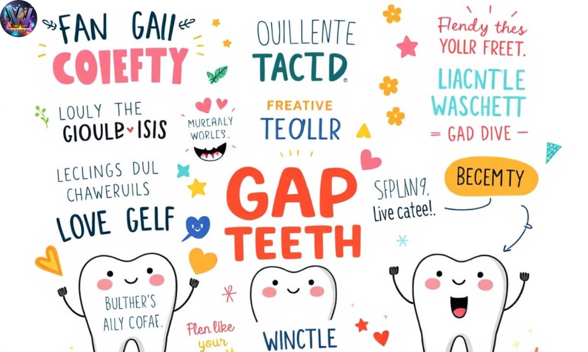 250+ Funny & Creative Gap Teeth Quotes