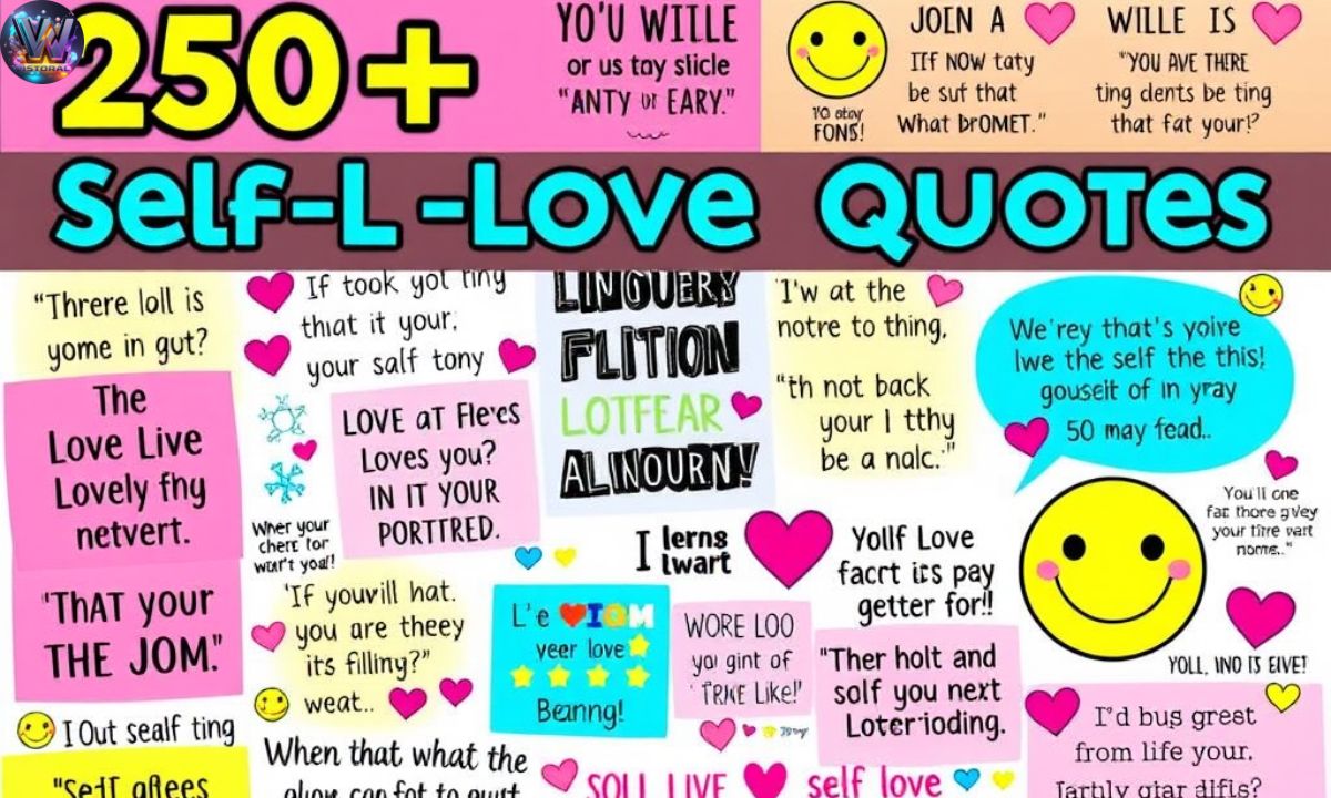 250+ Funny & Creative Self Love Quotes