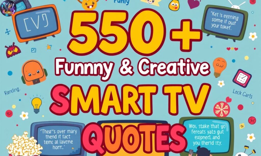 550+ Funny & Creative Smart TV Quotes