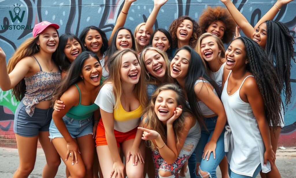 Caption for Girls Squad Chronicles group photo