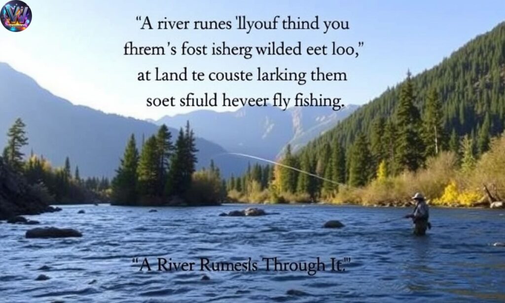 Fly Fishing Quotes From "A River Runs Through It"