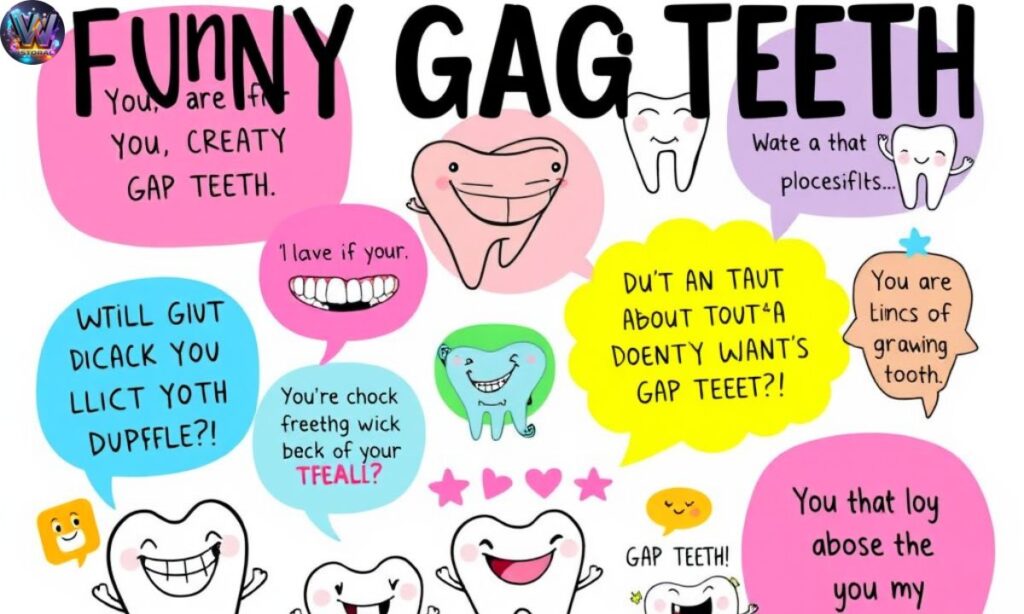 Funny & Creative Gap Teeth Quotes