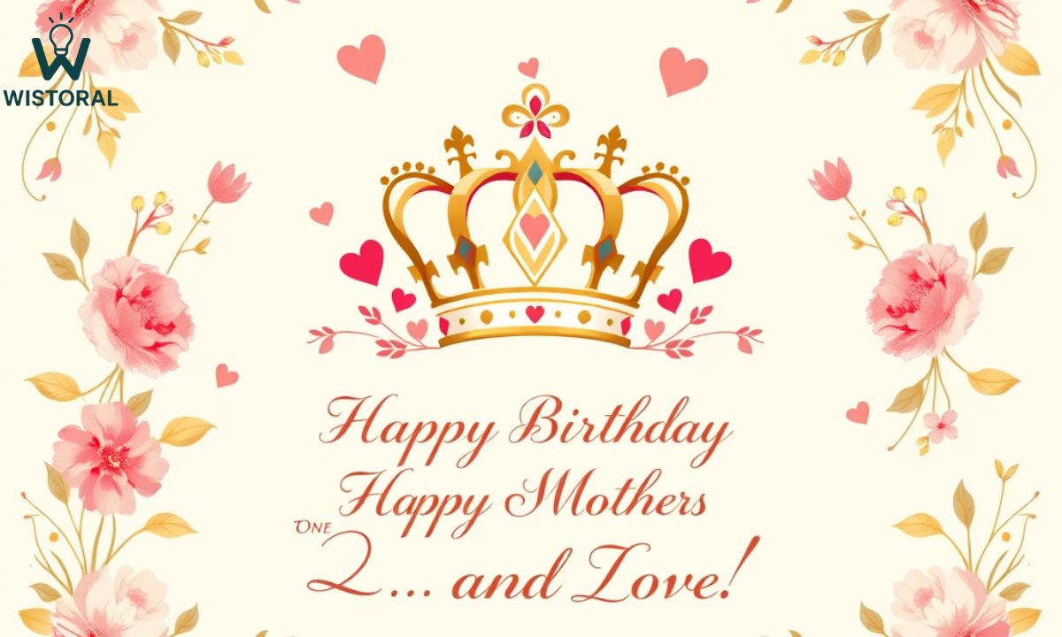 Mother Birthday Wishes And Caption: Queen of Hearts And Love