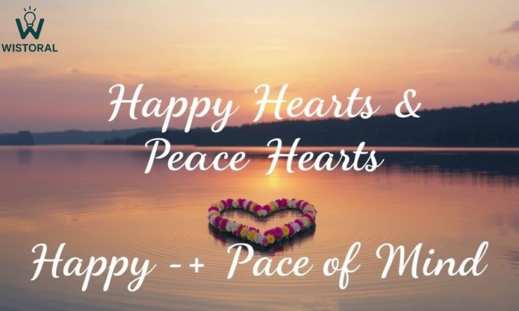 Peace Captions for Instagram: Happy hearts and peace of Mind