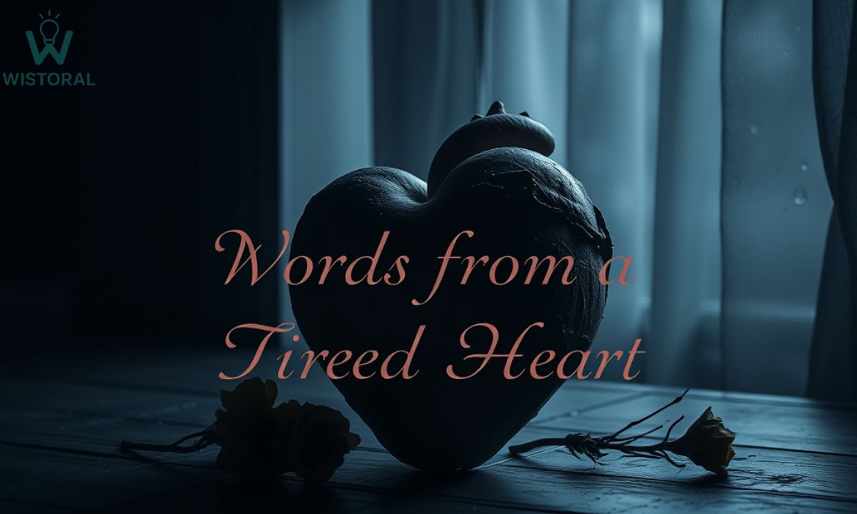 Sad Caption for WhatsApp Status: Words from a Tired Heart