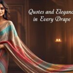 Beautiful Saree Caption: Quotes and Elegance in Every Drape