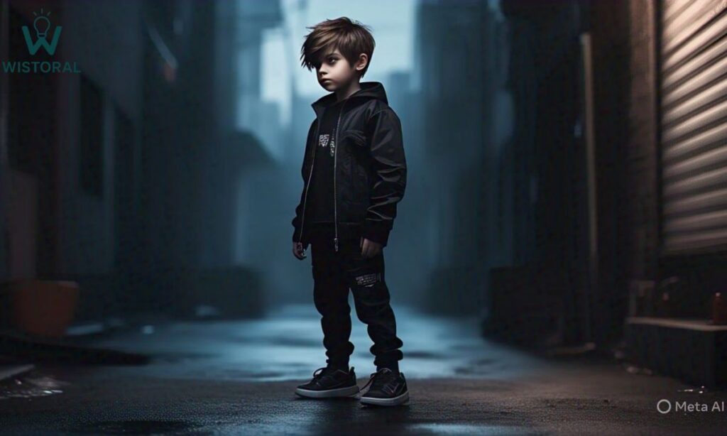 Captions for Black Outfits for Boy