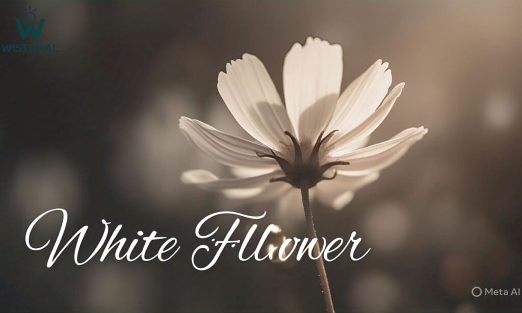 White Flower Captions for Instagram